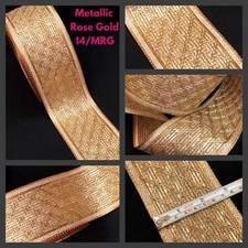 1 Yard Zari Rose Gold TwoTone