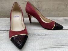 HB Espana Maroon Suede Snake