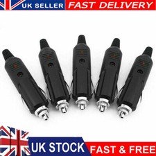 5Pcs 12V Male Car Cigarette