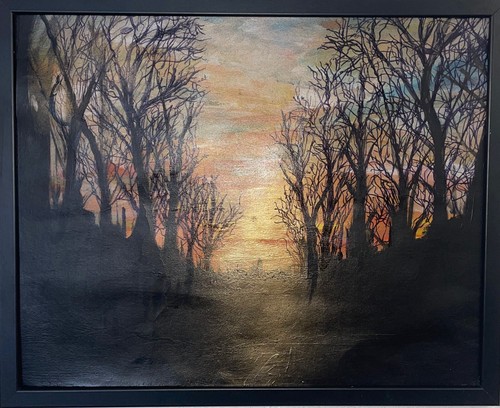 Trees collection acrylic - collection, 1-acrylic