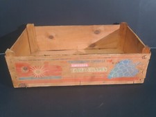 Vintage Wood Crate Advertising