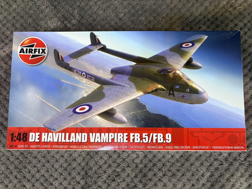 Airfix havilland vampire - de,