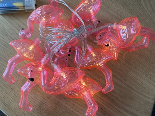 Pink flamingo led - led, string