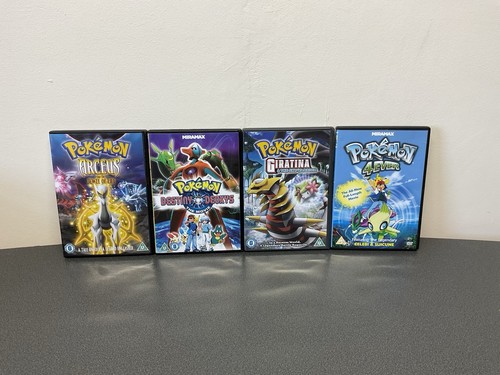Pokemon dvd job - bundle., 4x