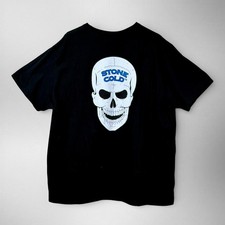 WWE T-Shirt Mens 2XL Black