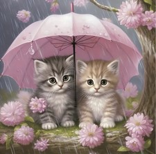 Cute Kittens Diamond Painting