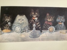 Louis Wain Cat Print "The