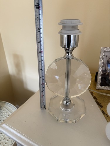 Crystal table lamp - lamp, shade)