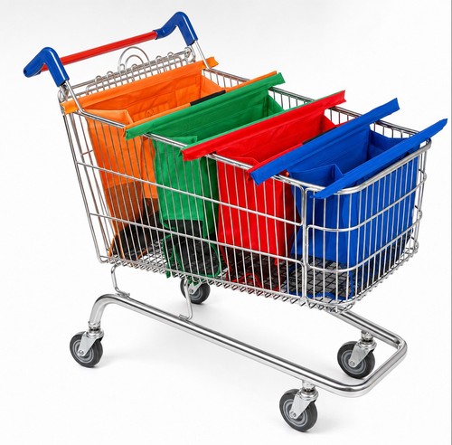 Trolley bags for shopping - trolley,