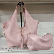 Brand New Pink Set Of Two Faux
