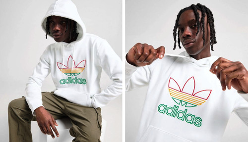 Adidas originals rasta trefoil - rasta,