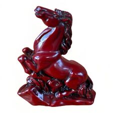 Chinese Zodiac Statues Feng Shui Decor Red Resin Guardian Attract Wealth Luck