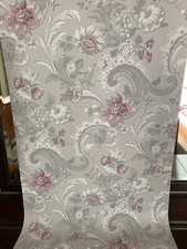 Laura Ashley Wallpaper Baroque Pale Grape W095999-A/1 Free P&P  £18.95/roll NEW