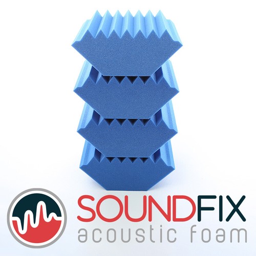 Acoustic foam bass traps - acoustic,
