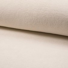 Cuddlesoft Bamboo Wellness Terry Towelling Fabric Material - ECRU