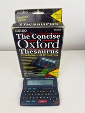 Seiko Concise Oxford Thesaurus