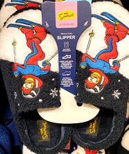 The Simpsons  Flanders Mens  Cosy Slippers UK Size 6-13 Xmas Gift