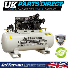 Jefferson 200 Litre 4HP Compressor 230V | 10 BAR | 2 YEAR WARRANTY