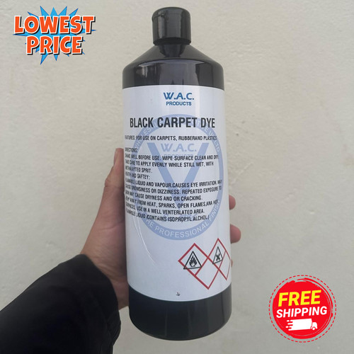 Black carpet dye 1 - carpet,