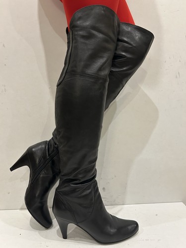 Sexy dune black - leather, over