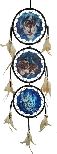 Wolf dream catcher for kids - wolf,