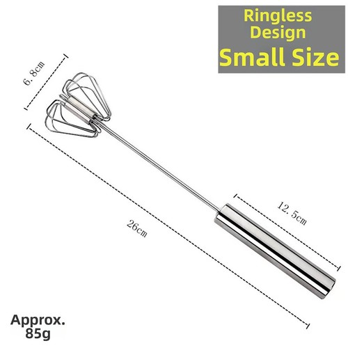 Rotary hand whisk stainless - whisk,