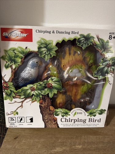 Chirping dancing bird budgie - chirping,