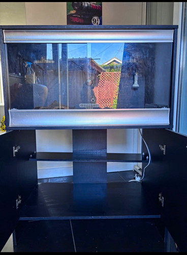 Glass rectangular vivarium - glass,
