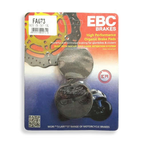 Front brake pads ebc fa073 - brake,