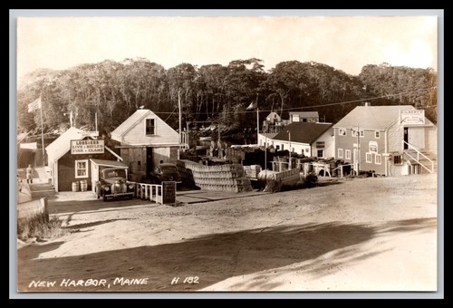 Post card maine - card,