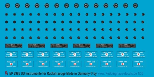 Peddinghaus decals 2985 - peddinghaus-decals, 1/35