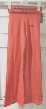 Ladies coral gym pants bootcut Zumba trousers pants Dance SIZE XS Small , 6-8-10