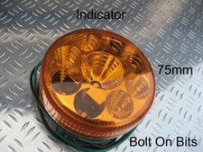 BRITAX LED 75mm Indicator Lamp/light Kit Car Westfield/Locost Defender