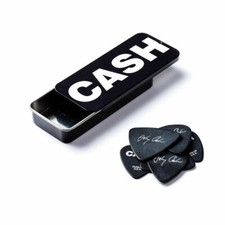 DUNLOP - JOHNNY CASH - BOLD - GUITAR PICK TIN - 6 PICKS - HEAVY GAUGE