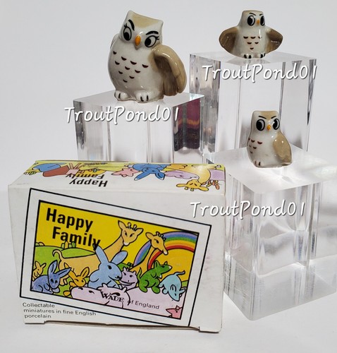 Wade whimsies owl family - wade,