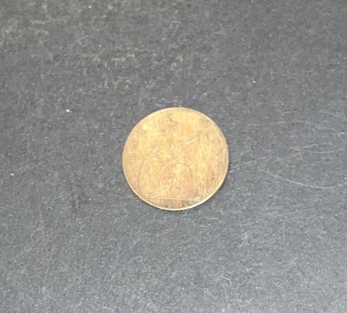 1920 pence coin king george - 1920,