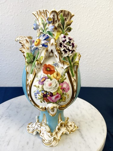 Coalport porcelain vase - porcelain,