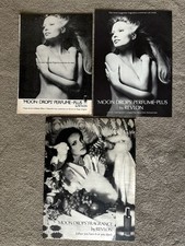 3x Revlon Moon Drops 1970s