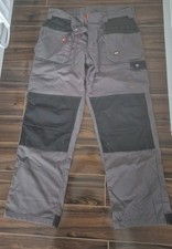Scruffs Mens Work Trouser Grey And Black Size 38 R