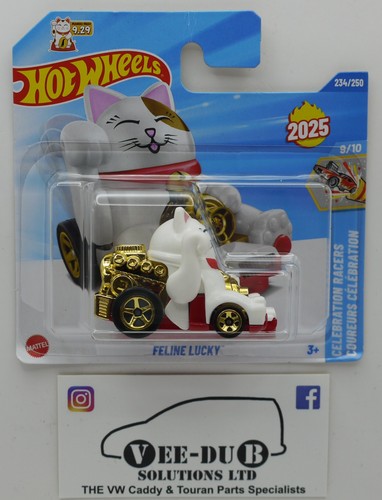 Hot wheels feline lucky - wheels,