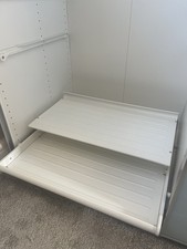 IKEA Komplement Pax White Shoe Pull Out Tray to Fit 75cmx58cm Wardrobe Storage