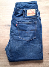 Levis 569 Jeans Mens Blue Denim Regular Straight Leg W38 L26