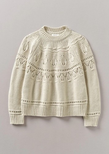 Toast textured yoke wool - textured,