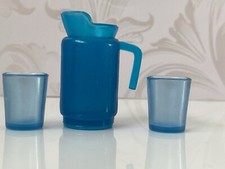 Barbie Blue Water Pitcher Jug