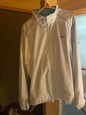 Vintage 2000s baby blue and white lacoste full tracksuit 