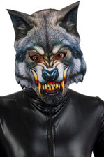Halloween Wolf Mask Faux