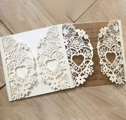 Lace heart border metal - lace,
