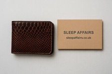 Mens Alligator Leather Wallet