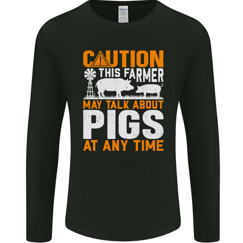Caution pigs funny farm - caution, animal