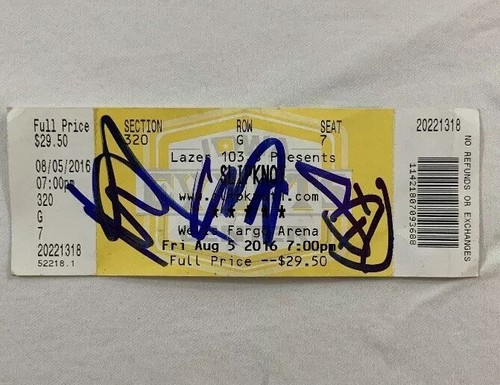 Slipknot band signed - signed, iowa